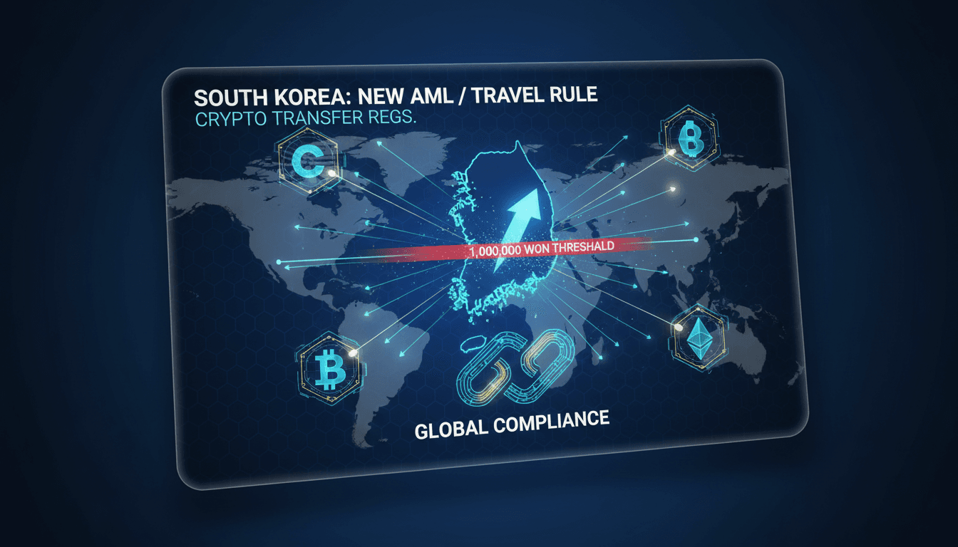 South Korea's regulatory changes in cryptocurrency transactions