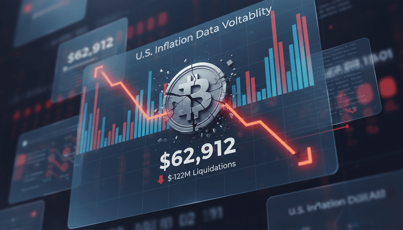 Bitcoin price chart showing recent fluctuations and market volatility
