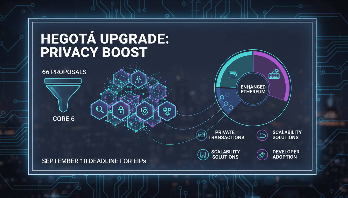 Ethereum developers discussing proposals for the Hegotá upgrade.