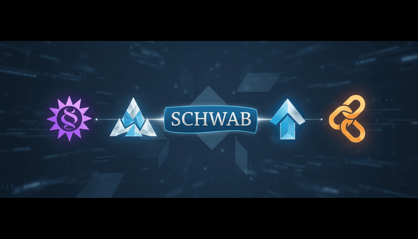 Charles Schwab Expands Crypto Trading to Include Solana, Avalanche, and Chainlink