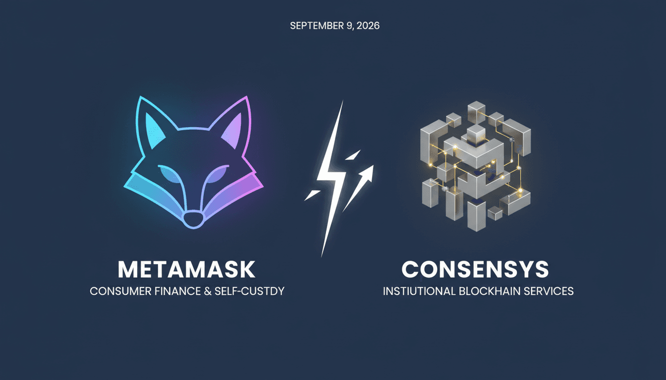 Consensys Software Inc. separates MetaMask into standalone consumer company