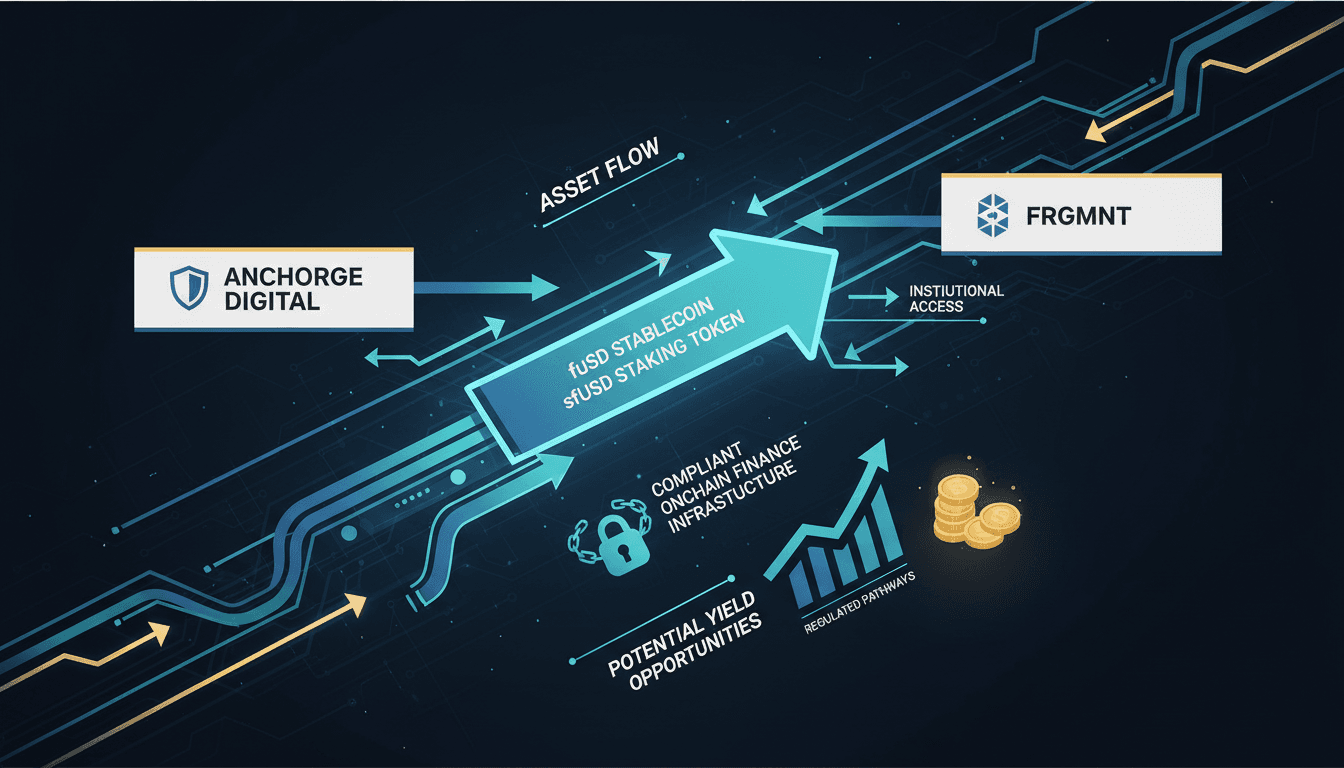 Anchorage Digital Partners with Frgmnt to Enhance Institutional Access to fUSD Stablecoin