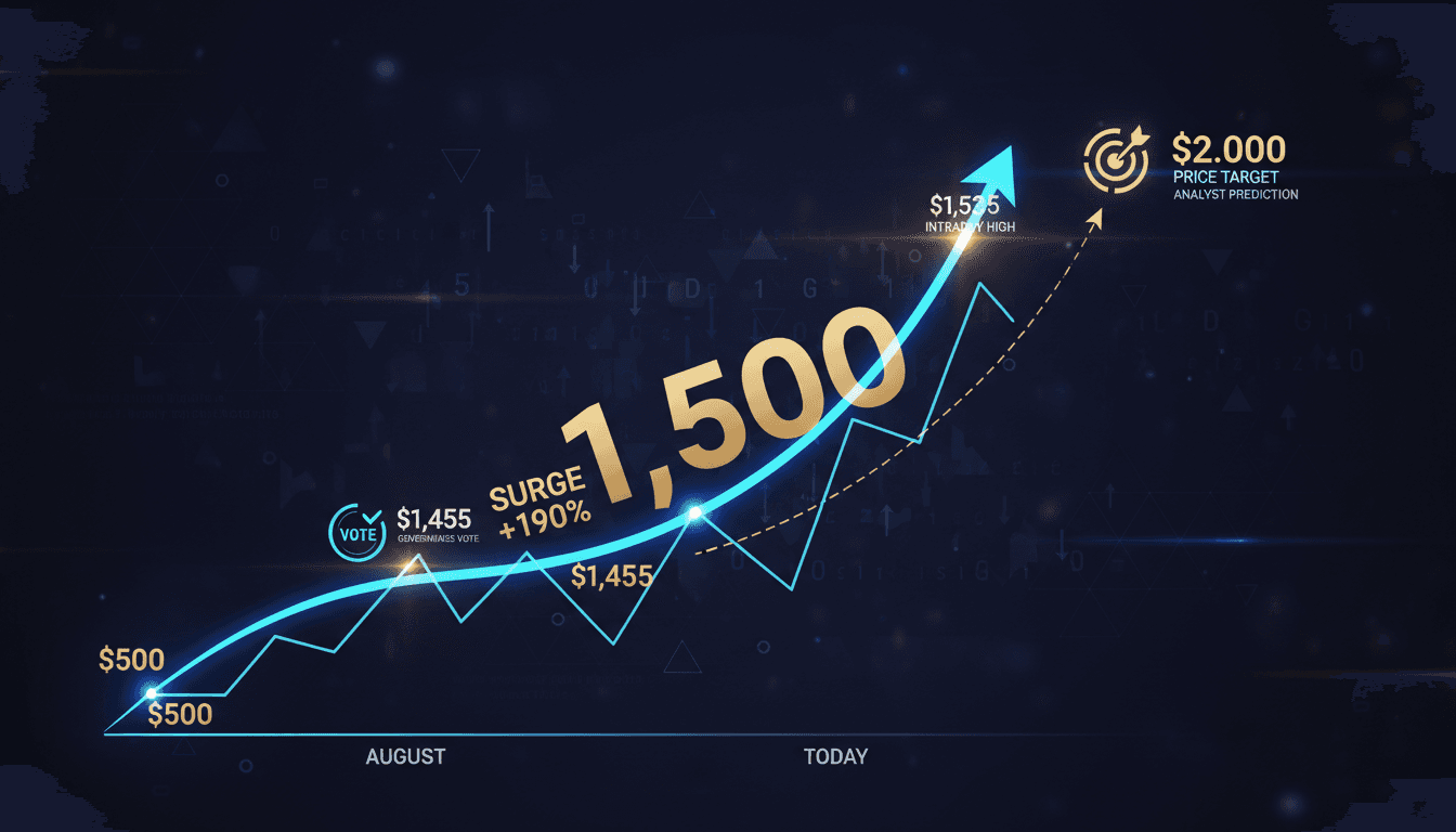 A graph illustrating Zcash's price surge and analyst targets, emphasizing the cryptocurrency's recent performance.