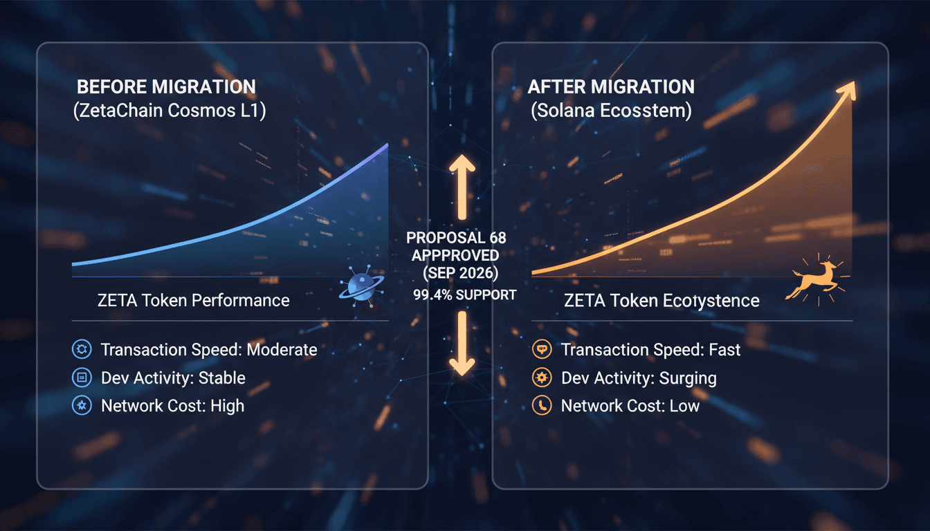 ZetaChain Governance Approves Migration of ZETA Token to Solana with 99.4% Support