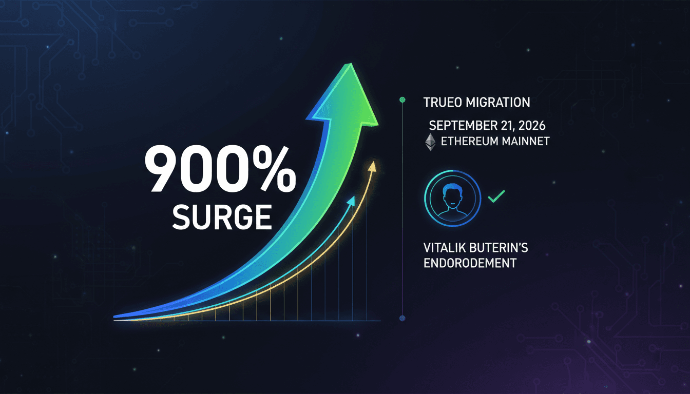 Trueo to Migrate Prediction Market Protocol to Ethereum Mainnet with Vitalik Buterin's Endorsement