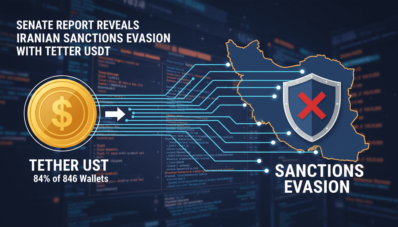 Senate Report Reveals Tether USDT as Key Tool for Iranian Sanctions Evasion