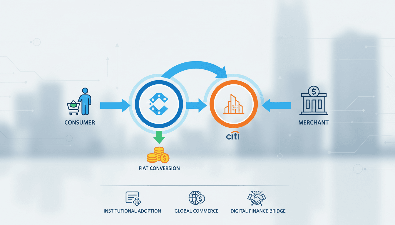 Citi and Coinbase Expand Partnership for Stablecoin Payments in U.S.