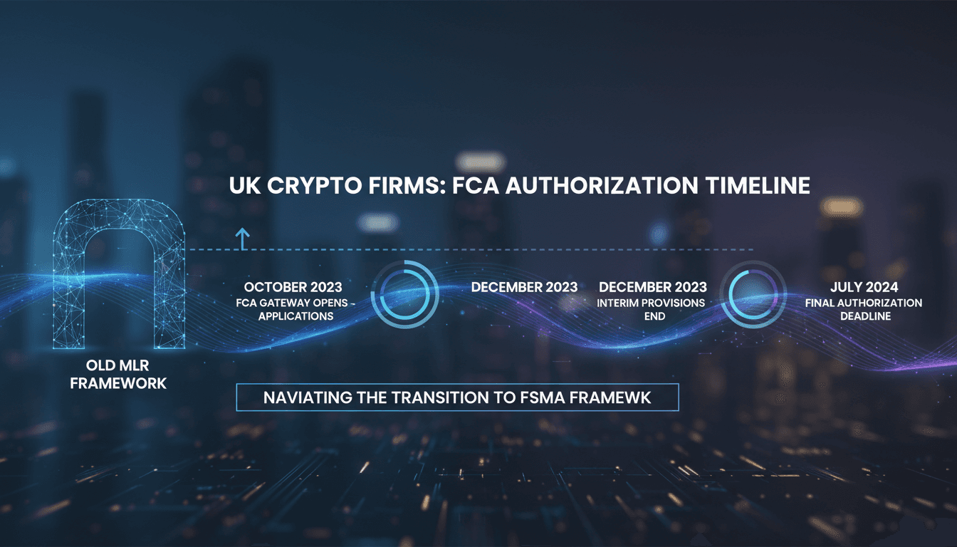 UK Crypto Firms Can Operate Under FCA Provisions While Awaiting Authorization