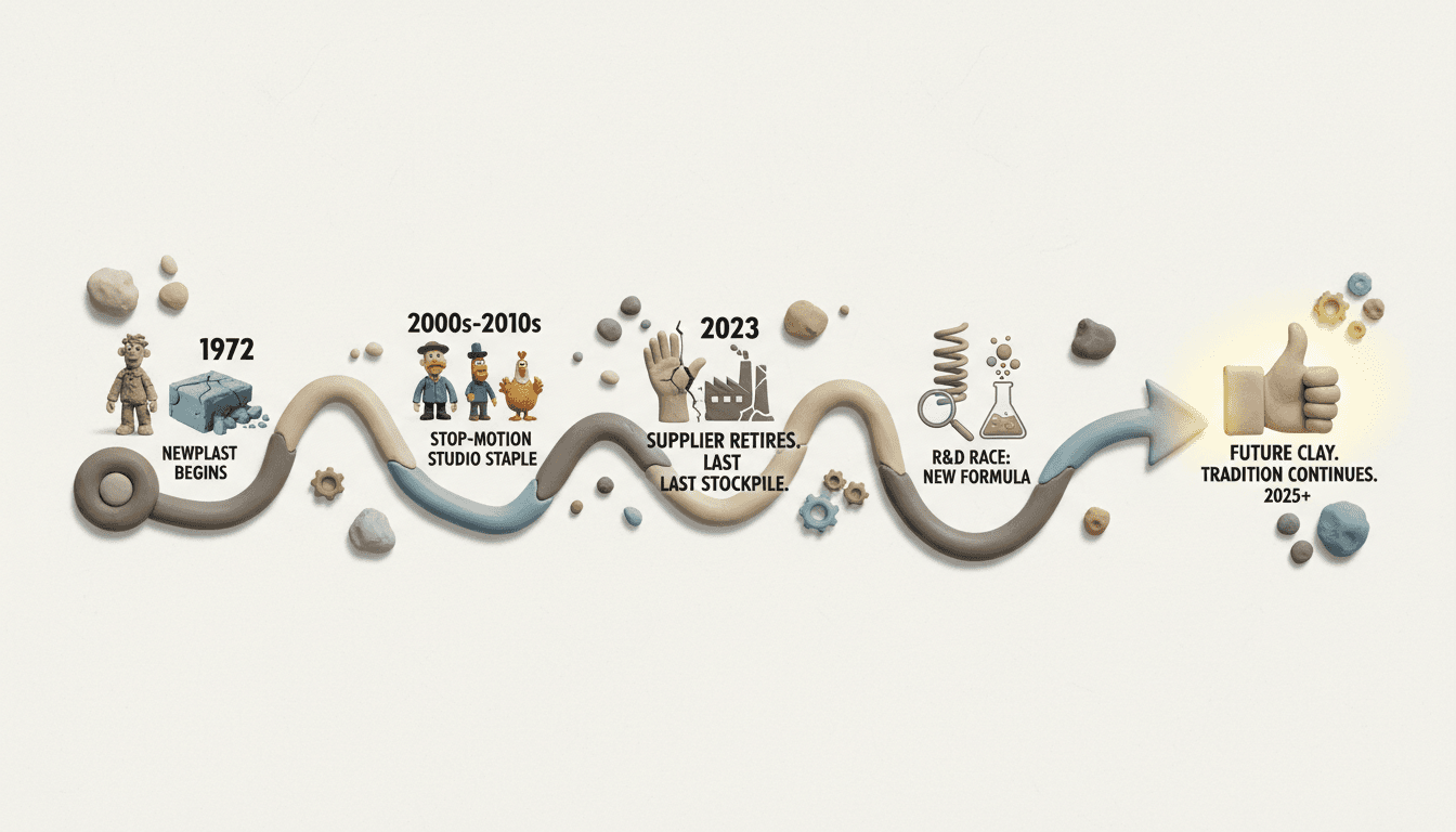 Aardman Animations races to replicate specialized clay after supplier retirement