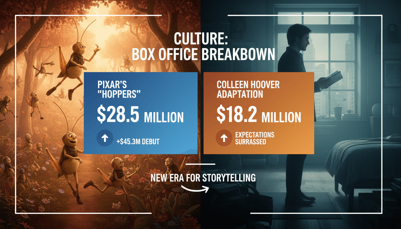 Pixar's 'Hoppers' Dominates Box Office While Colleen Hoover's Adaptation Exceeds Expectations