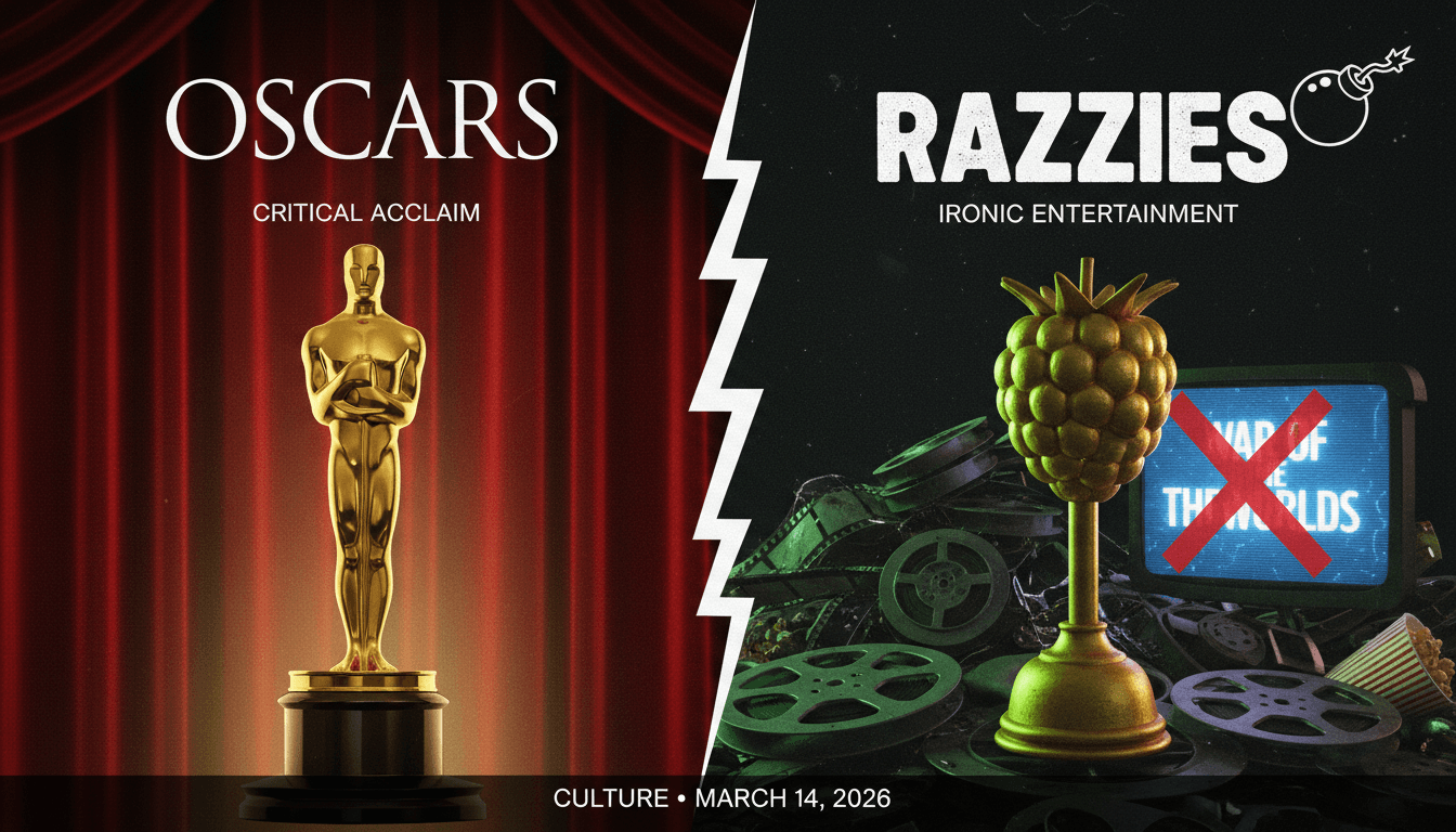 War of the Worlds wins five awards at the 46th Razzie Awards