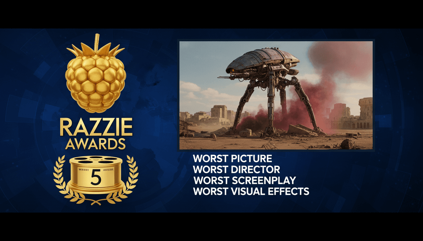 2025 War of the Worlds Remake Wins Five Razzie Awards for Worst Film