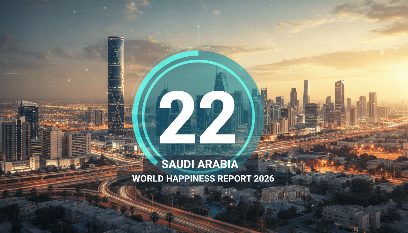 Saudi Arabia Achieves 22nd Place in World Happiness Report 2026