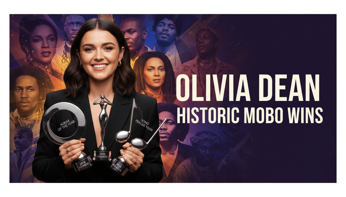Olivia Dean Achieves Historic Wins at 2026 MOBO Awards