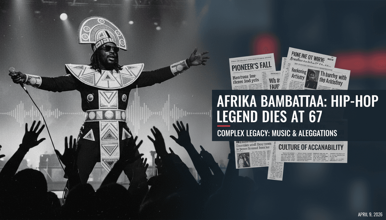 Afrika Bambaataa, influential hip-hop pioneer, passes away at 67