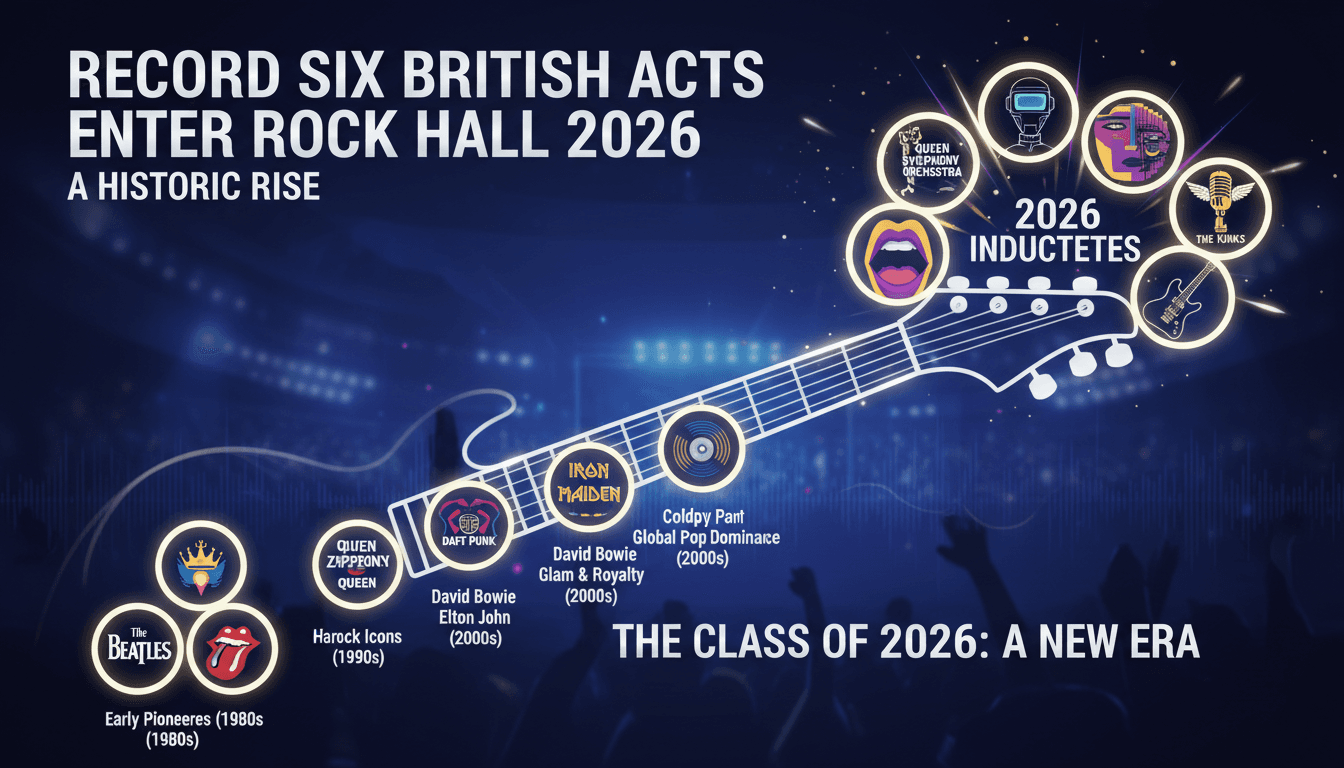 Record Six British Acts Inducted into 2026 Rock and Roll Hall of Fame
