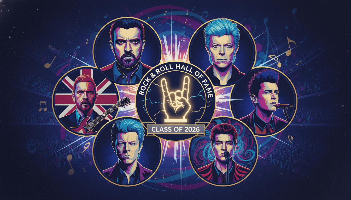Record Six British Acts Inducted into Rock & Roll Hall of Fame Class of 2026