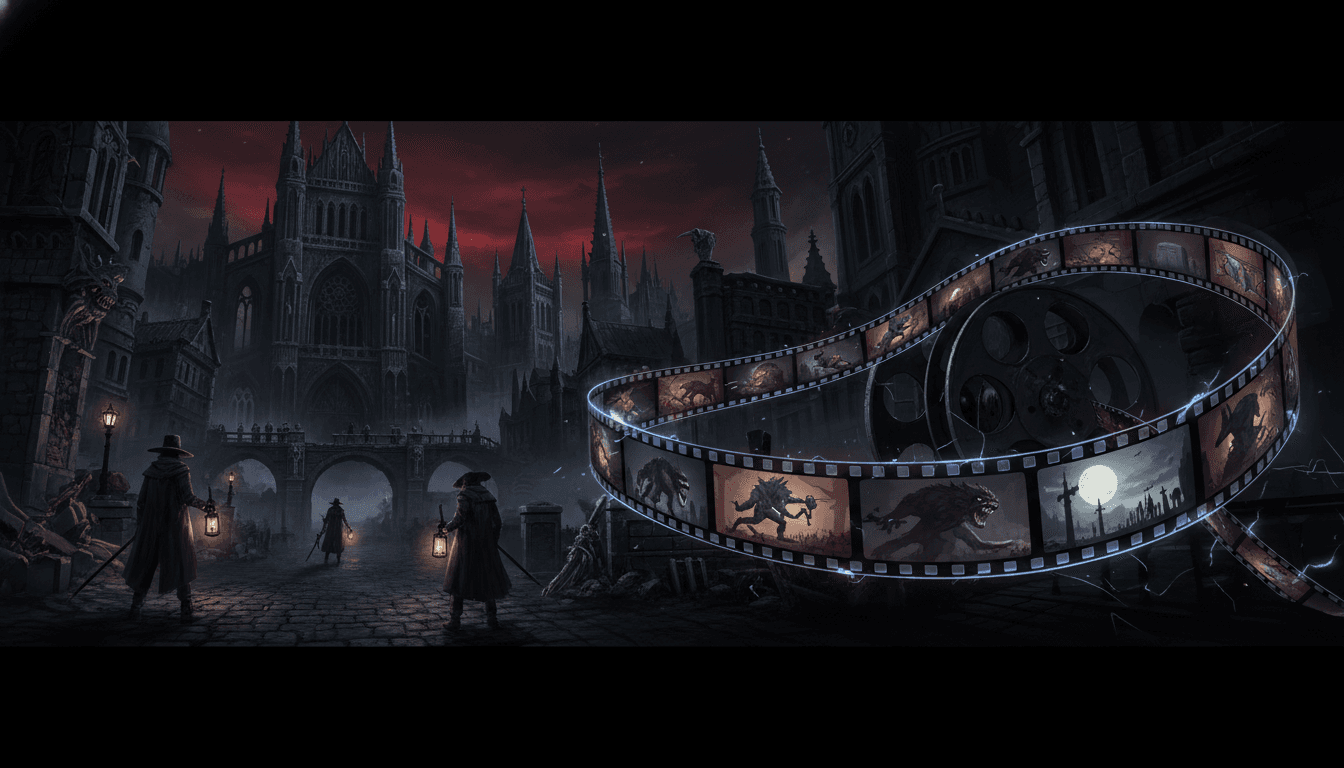 Sony Pictures Unveils R-Rated Animated Bloodborne Film Adaptation Co-Produced by Jacksepticeye