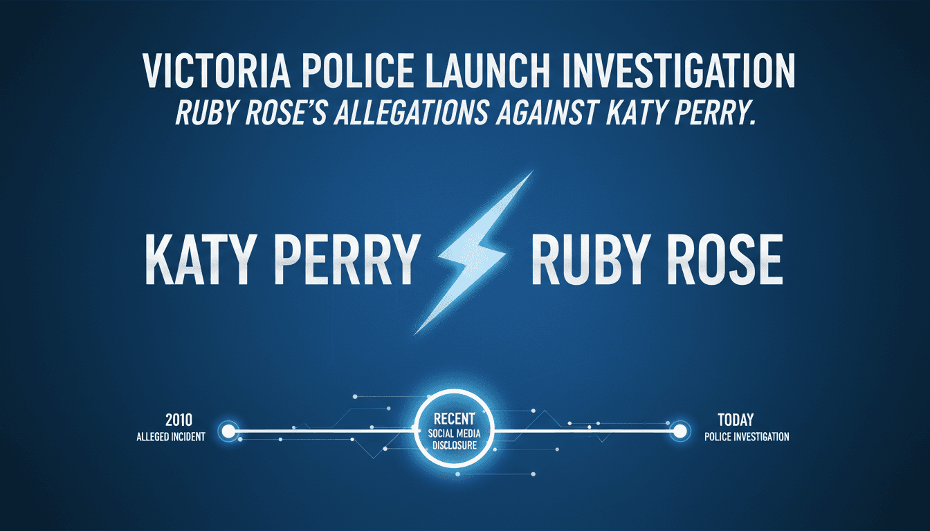 Victoria Police Launch Investigation into Ruby Rose's Allegations Against Katy Perry
