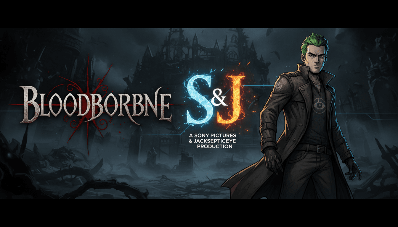 Sony Pictures Unveils R-Rated Animated Bloodborne Film Co-Produced by Jacksepticeye