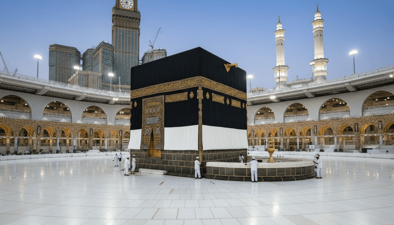 Completion of Maintenance for the Kaaba al-Musharrafa Ahead of Hajj Season