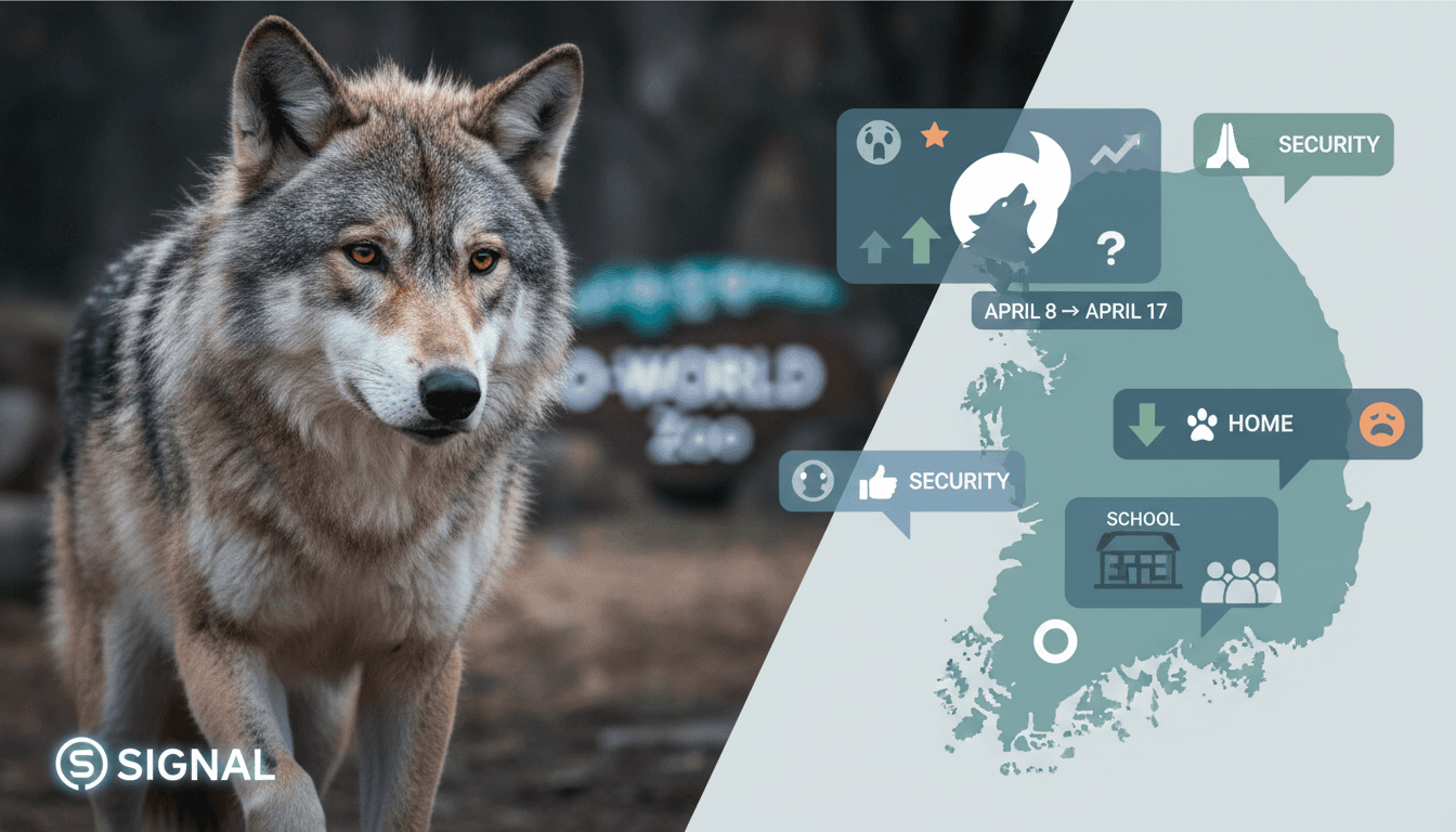 Wolf Neukgu Recaptured After Nine-Day Escape from South Korean Zoo