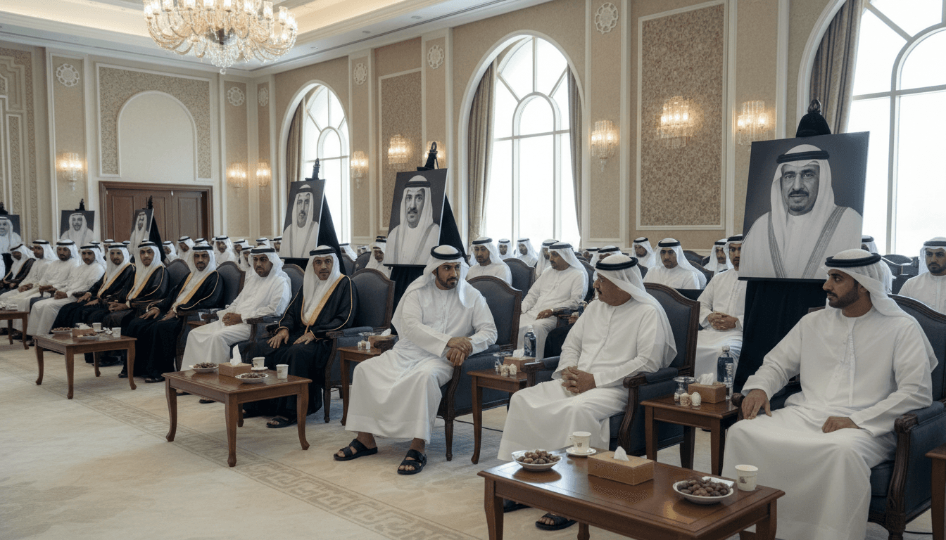 Sheikh Maktoum bin Mohammed bin Rashid Al Maktoum Offers Condolences for Prominent Emirati Figure