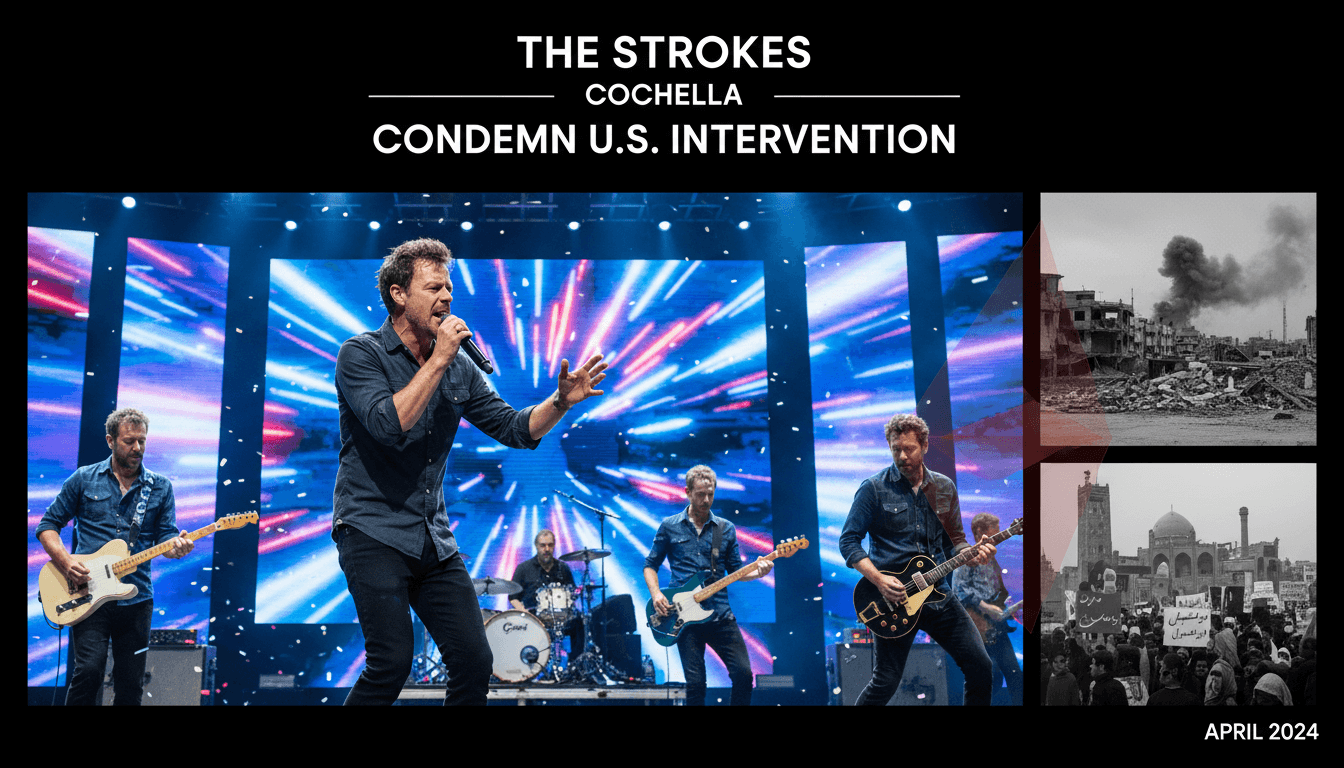The Strokes Condemn U.S. Foreign Intervention During Coachella Performance