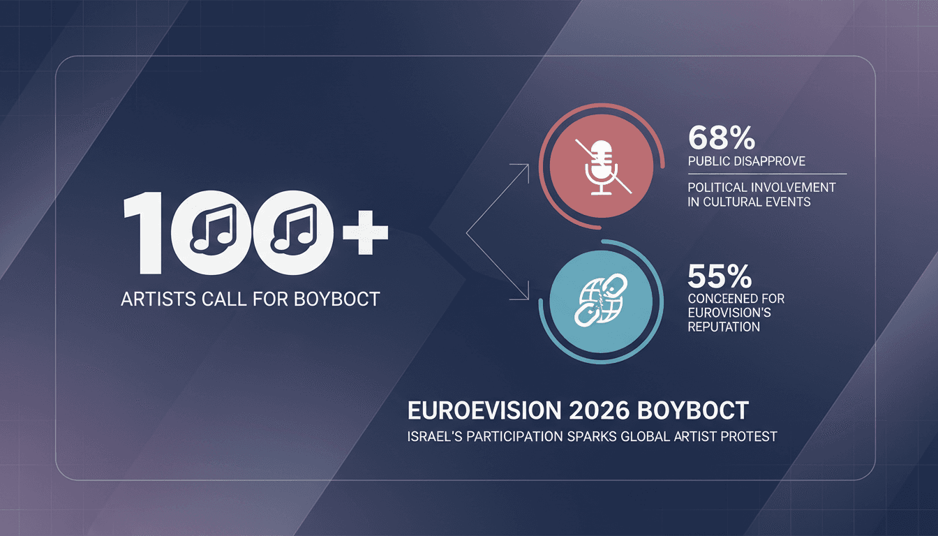 Over 1000 Artists Call for Eurovision 2026 Boycott Due to Israel's Participation