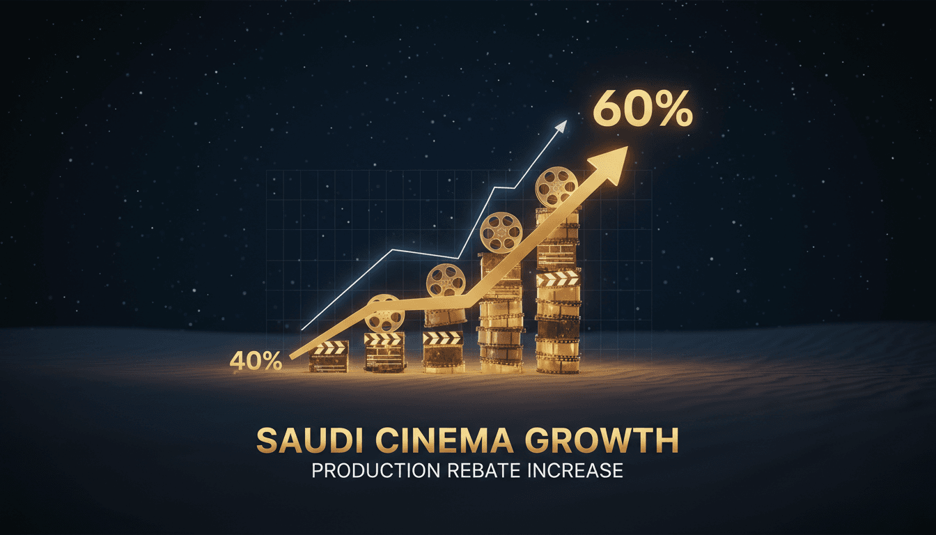 Saudi Arabia raises film production rebate to 60% to enhance cinema industry