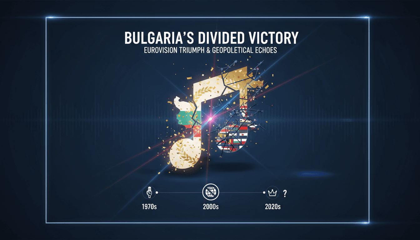 Bulgaria wins Eurovision Song Contest amid political controversy