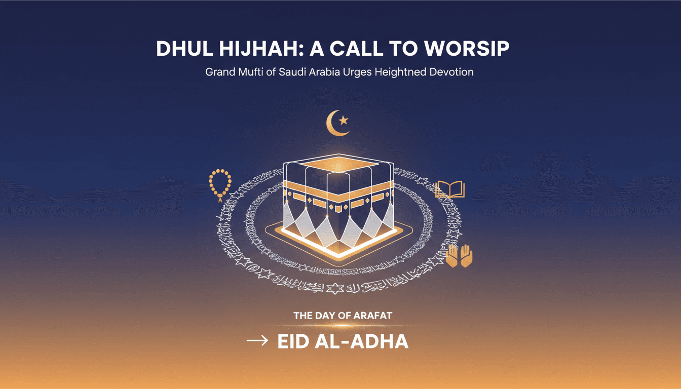 Grand Mufti Sheikh Saleh Al-Fawzan addressing the significance of Dhul Hijjah.