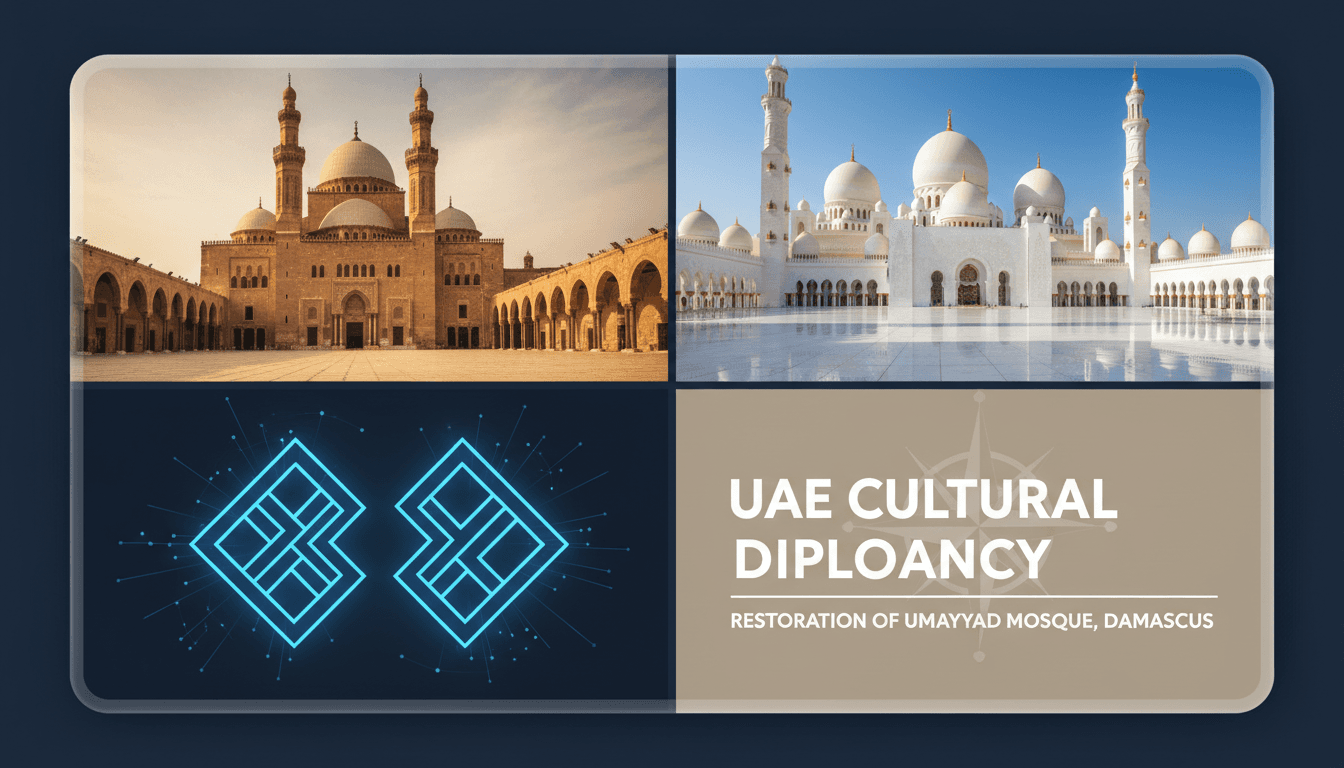 UAE Initiates Restoration of Umayyad Mosque in Damascus