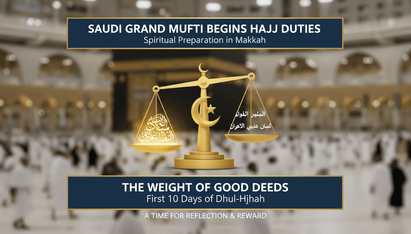 Saudi Grand Mufti Begins Hajj Duties in Makkah