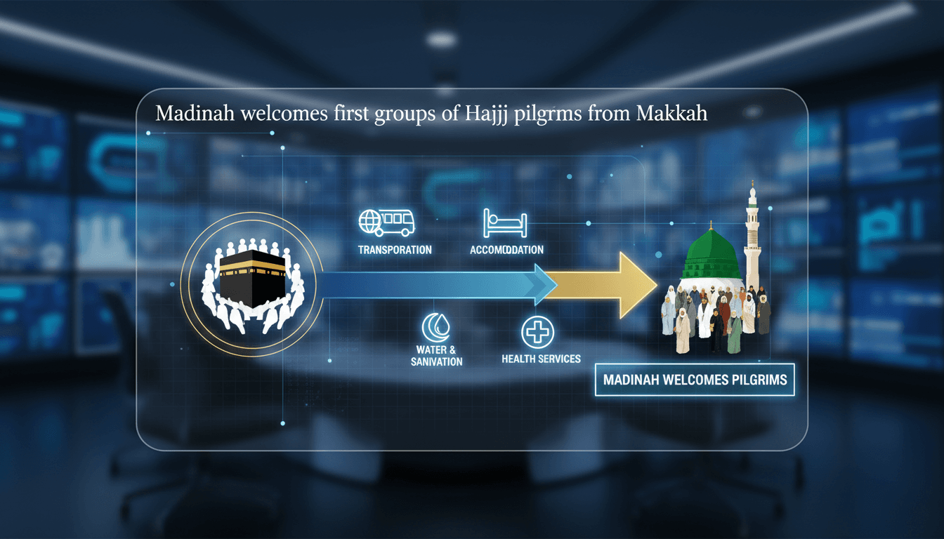 Madinah welcomes first groups of Hajj pilgrims from Makkah