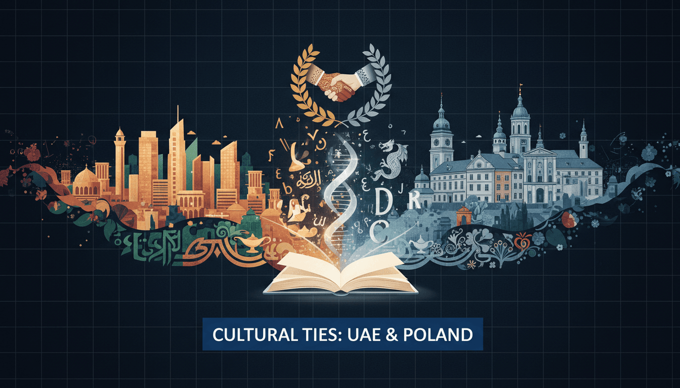 Sheikha Bodour Al Qasimi inaugurates 'Folktales Reimagined' exhibition in Warsaw.