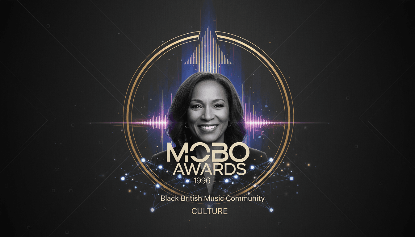 Kanya King, founder of the MOBO Awards, celebrating Black British music.