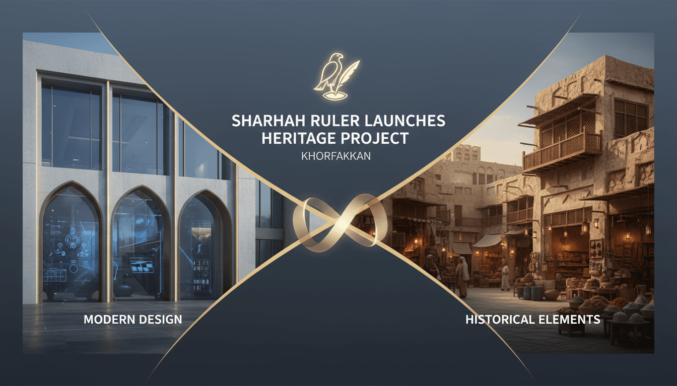 Sharjah Ruler Launches Dh8 Million Heritage Project in Khorfakkan