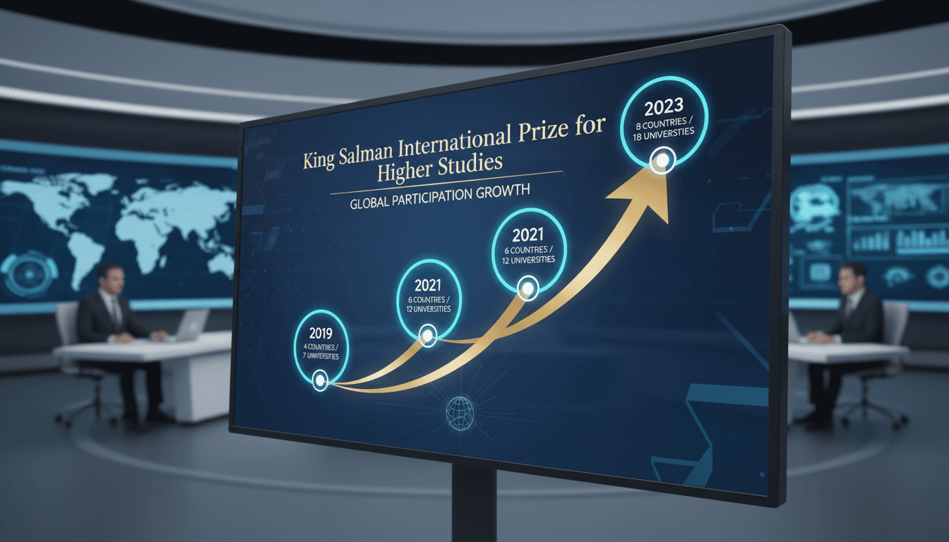 Award ceremony for the King Salman International Prize for Higher Studies