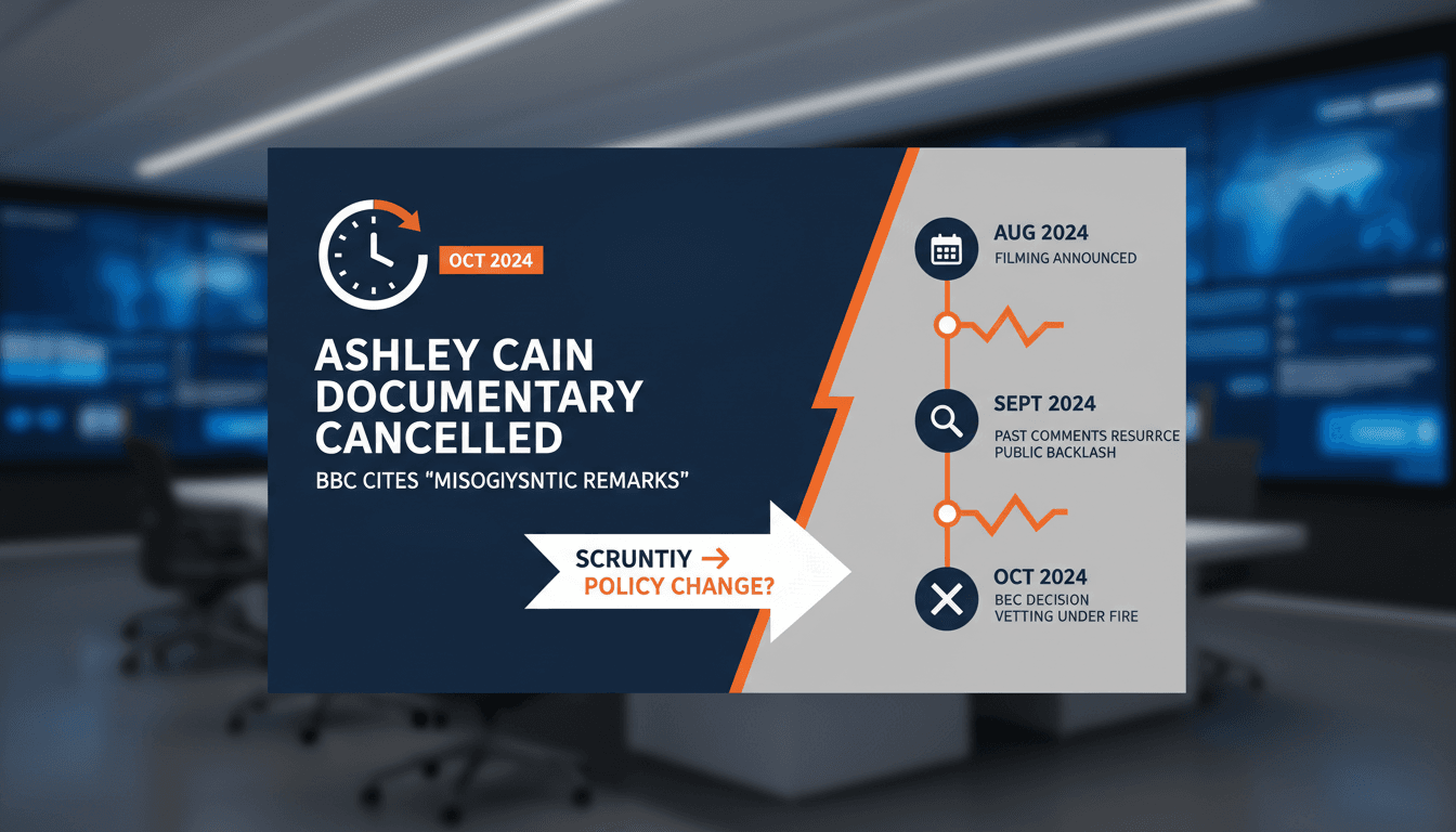 Ashley Cain documentary cancellation news article image
