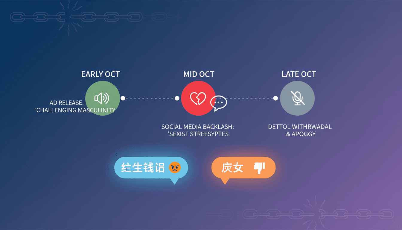 Dettol withdraws controversial advertisement in China amid backlash over sexism