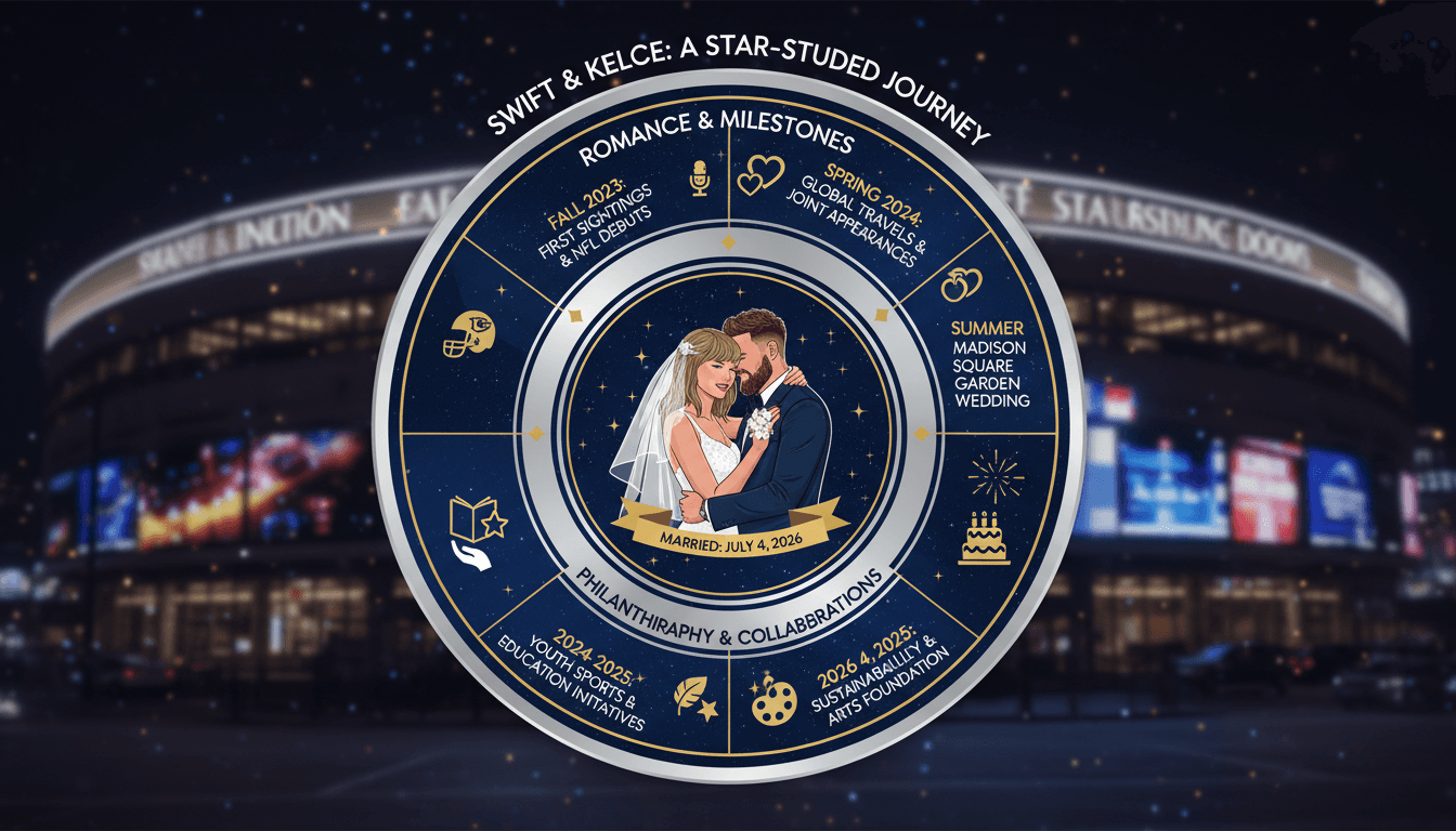Taylor Swift and Travis Kelce marry in star-studded ceremony at Madison Square Garden