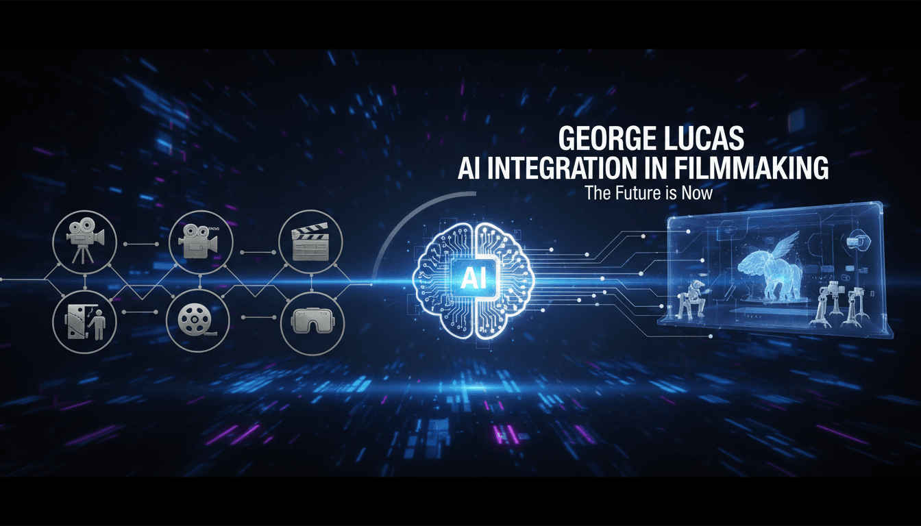 George Lucas discussing the future of AI in filmmaking