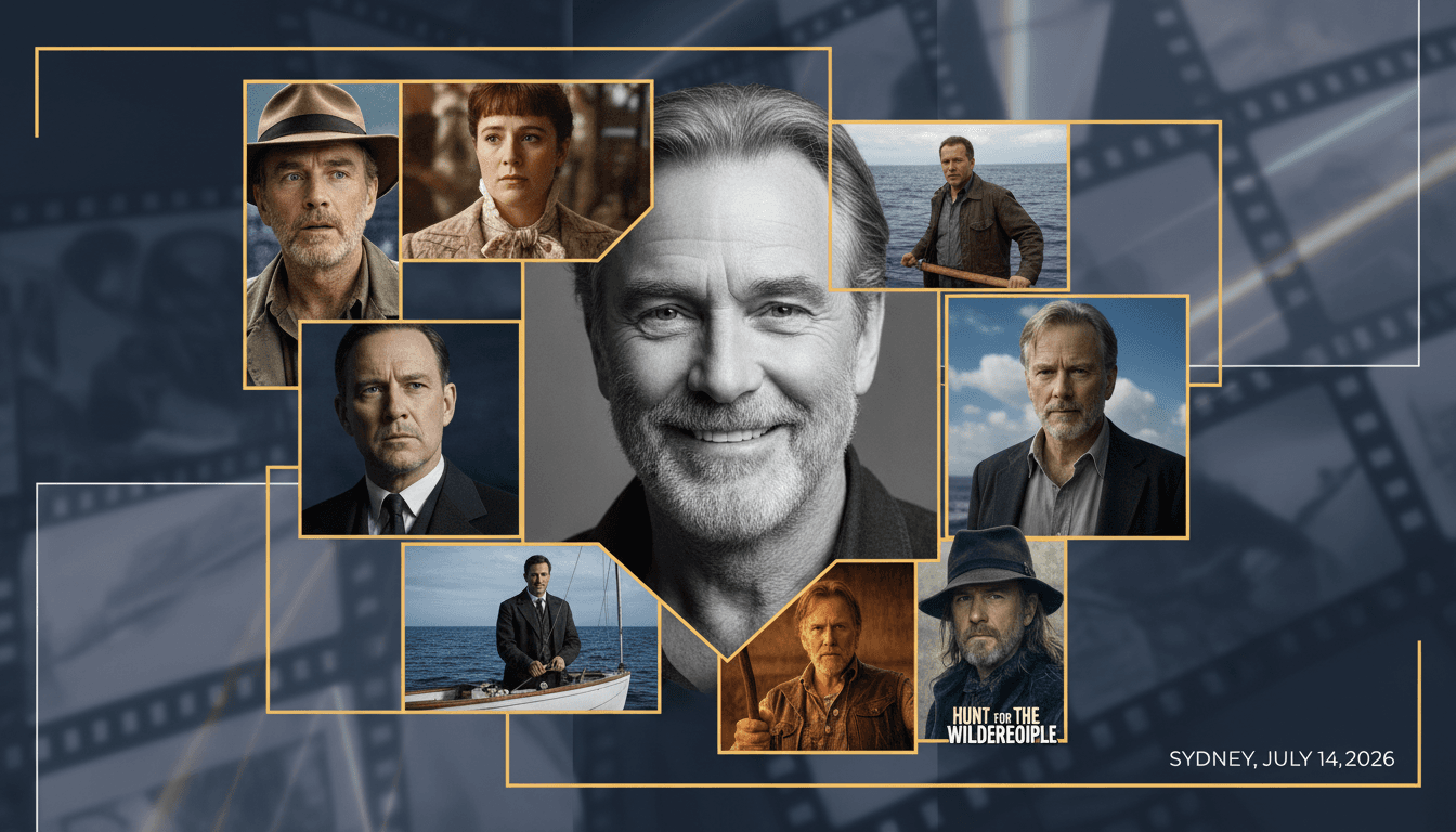 Sam Neill in a classic film scene, showcasing his iconic roles.