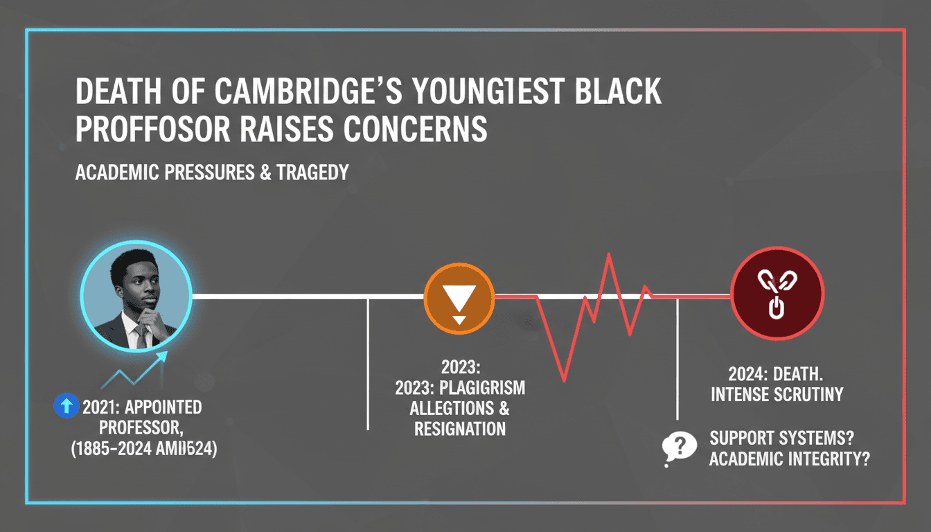 Jason Arday, youngest black professor at Cambridge, portrait