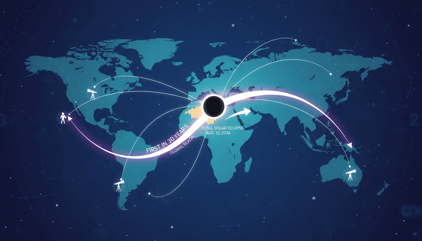 Total solar eclipse captivates millions in Spain marking rare astronomical event