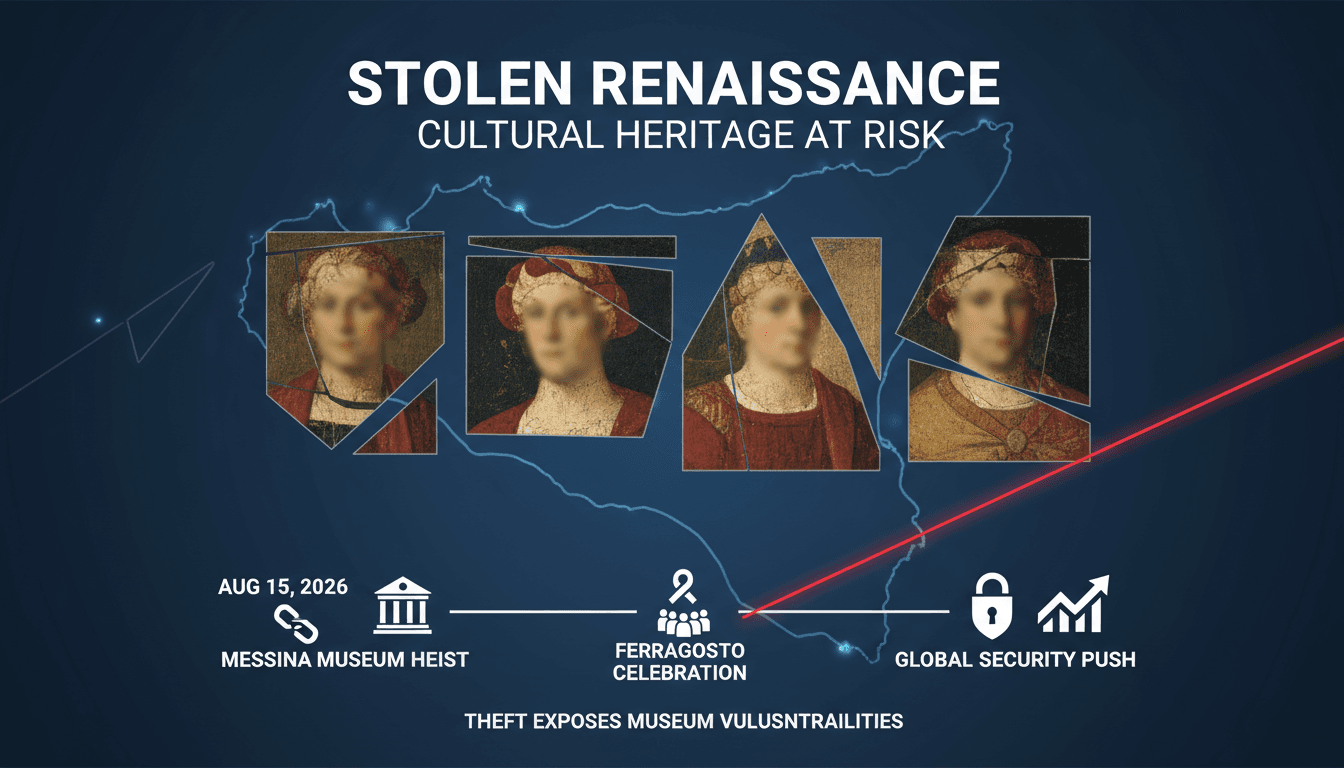 Stolen Renaissance paintings from the Museo Regionale in Messina