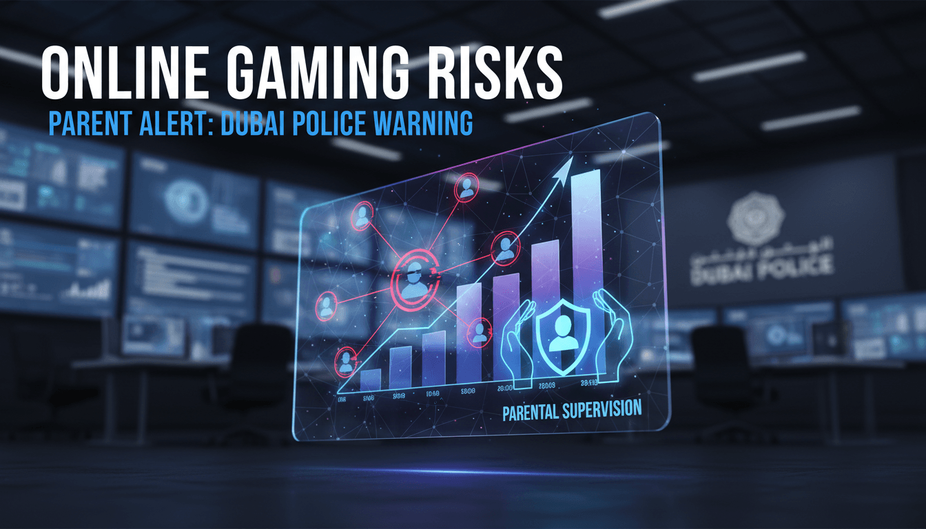 Dubai Police Warn Parents About Online Gaming Risks for Children