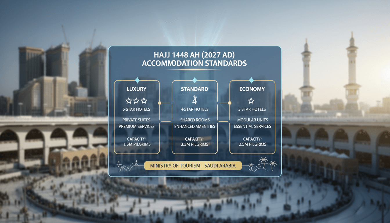 Saudi Ministry of Tourism updates Hajj accommodation regulations for 2027