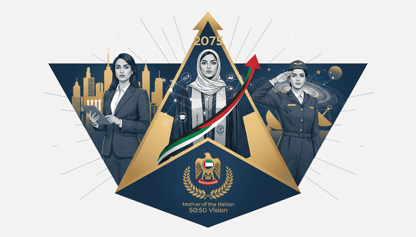 Emirati women in leadership roles, showcasing empowerment and national pride.